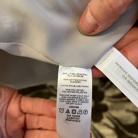 NWOT Lightweight Grey Herringbone LOFT Ann Taylor Blazer Size 14 - Picture 3 of 6